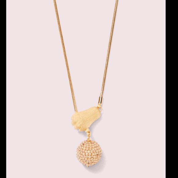 Kate Spade House Cat Paw Adjustable Necklace - Picture 4 of 5